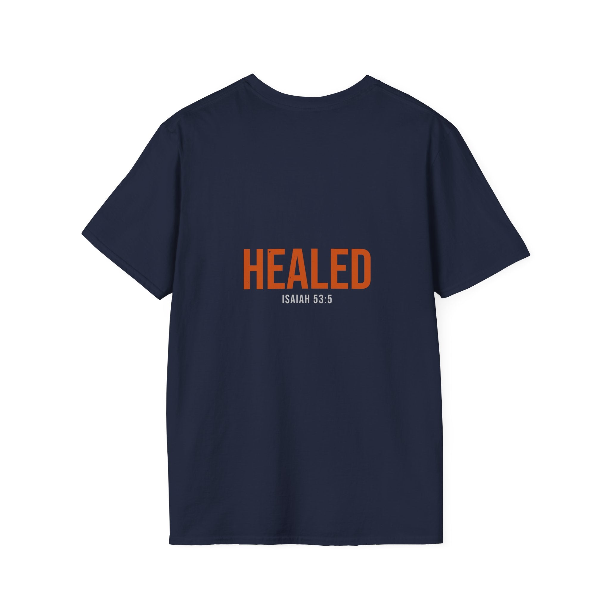 By His Stripes We Are Healed Tee — Isaiah 53:5 KJV