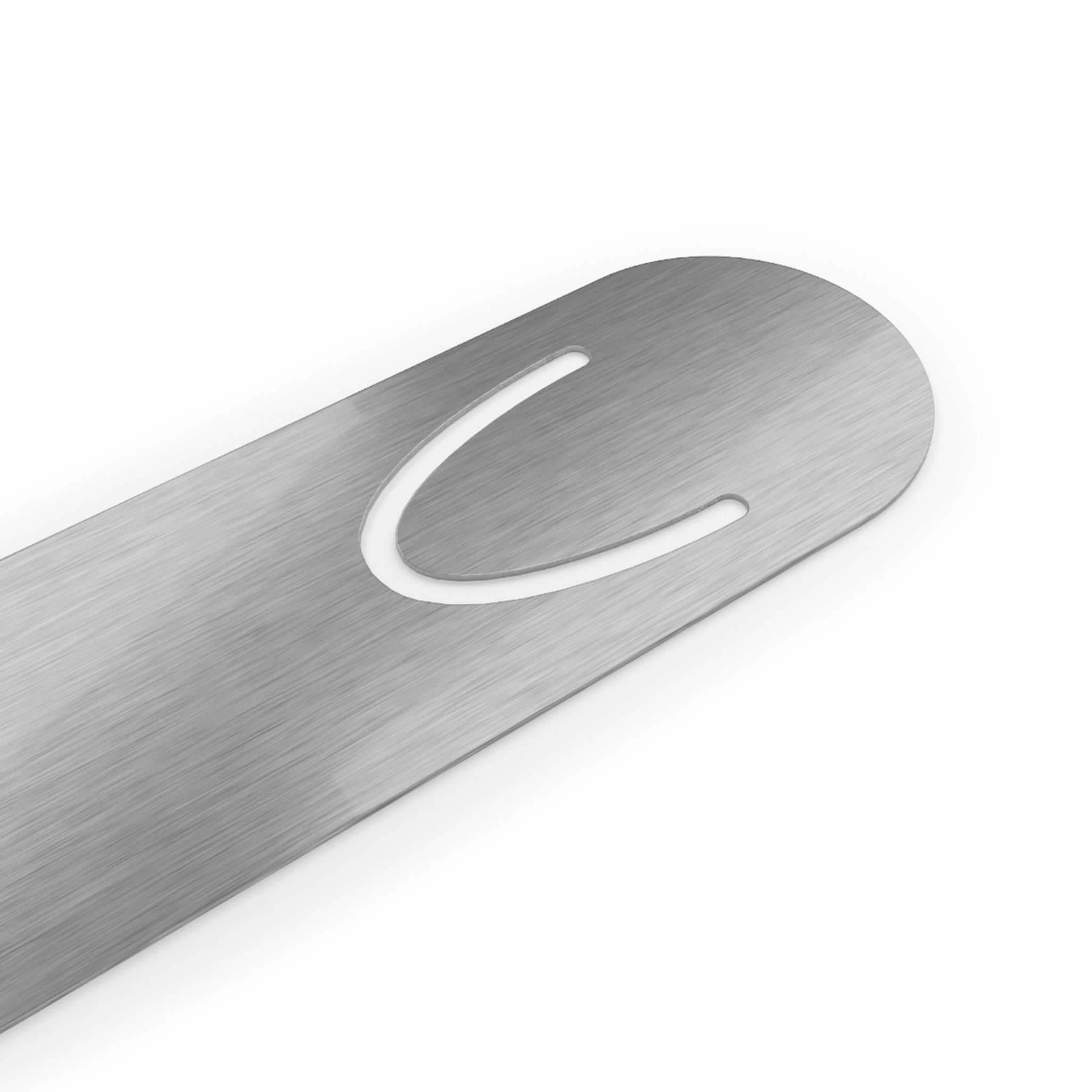 He Is Risen Bookmark — White/Orange — christian resurrection metal bookmark by Get To The Finish Line (view 2)