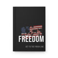 Freedom Journal — Old Glory — patriotic american flag hardcover journal by Get To The Finish Line
