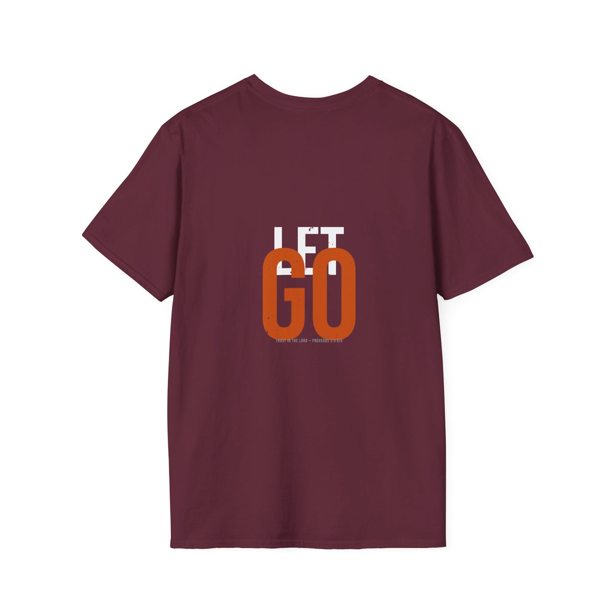 Faith Begins Where Control Ends Tee — Dissolve