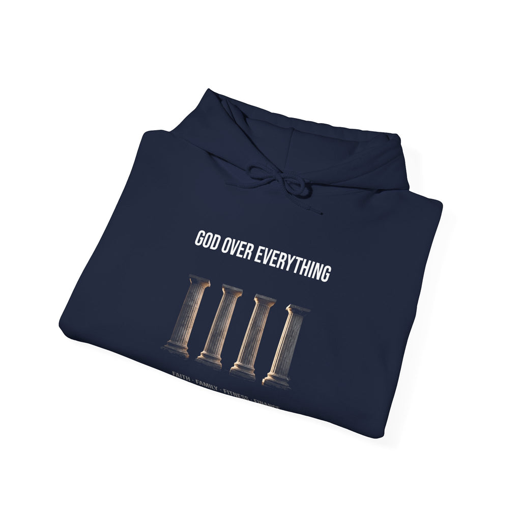 God Over Everything Hoodie — Marble Pillars