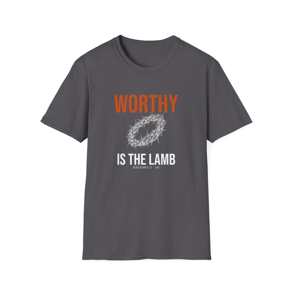 Worthy Is The Lamb Tee — Revelation 5:12 KJV