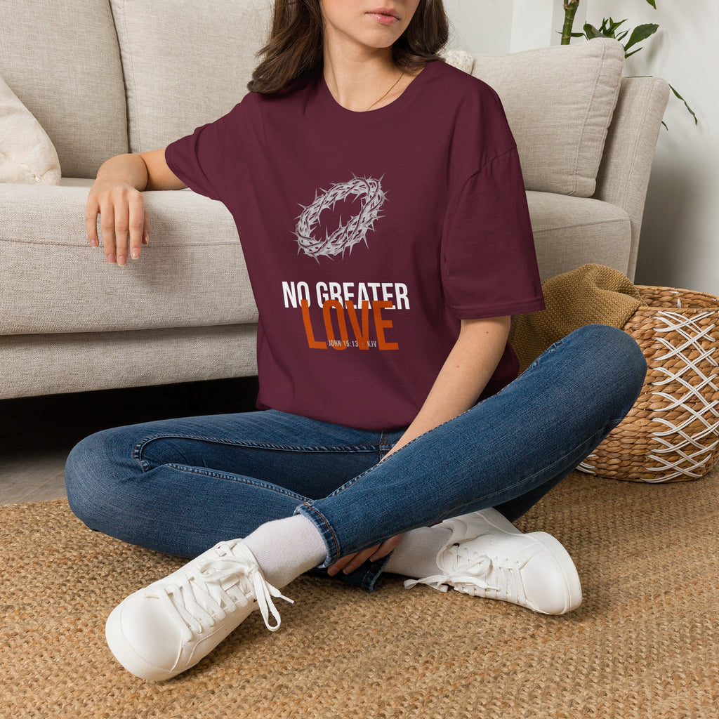 No Greater Love Tee — John 15:13 KJV