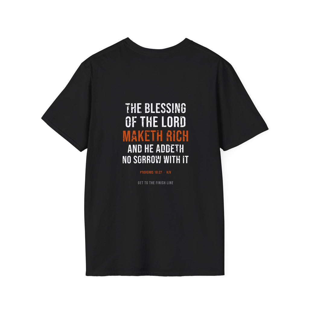 The Blessing Of The Lord Maketh Rich Tee — Proverbs 10:22 KJV