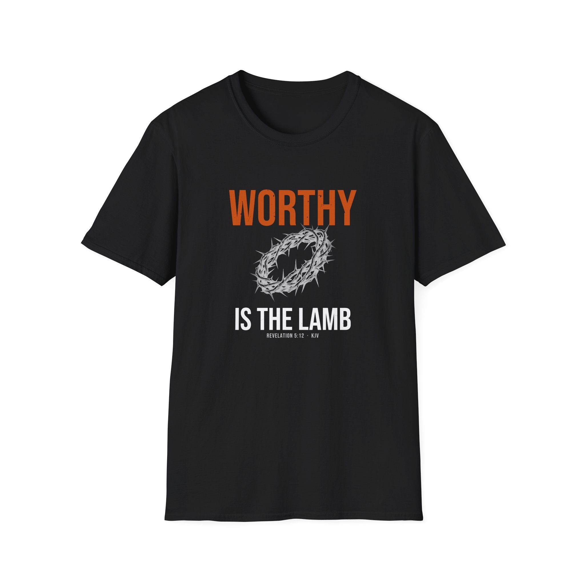 Worthy Is The Lamb Tee — Revelation 5:12 KJV