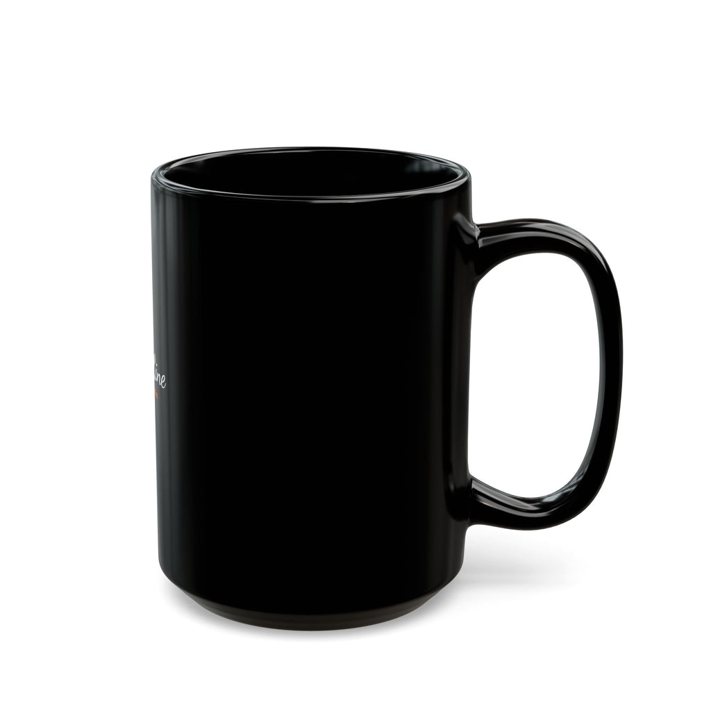 Get To The Finish Line Script Mug — motivational perseverance coffee mug by Get To The Finish Line (view 6)