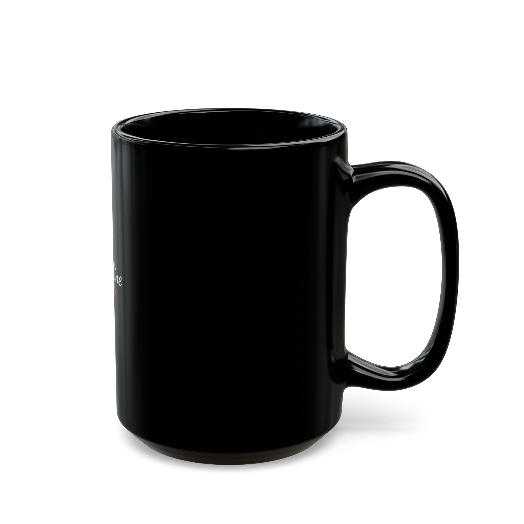 Get To The Finish Line Script Mug — motivational perseverance coffee mug by Get To The Finish Line (view 6)