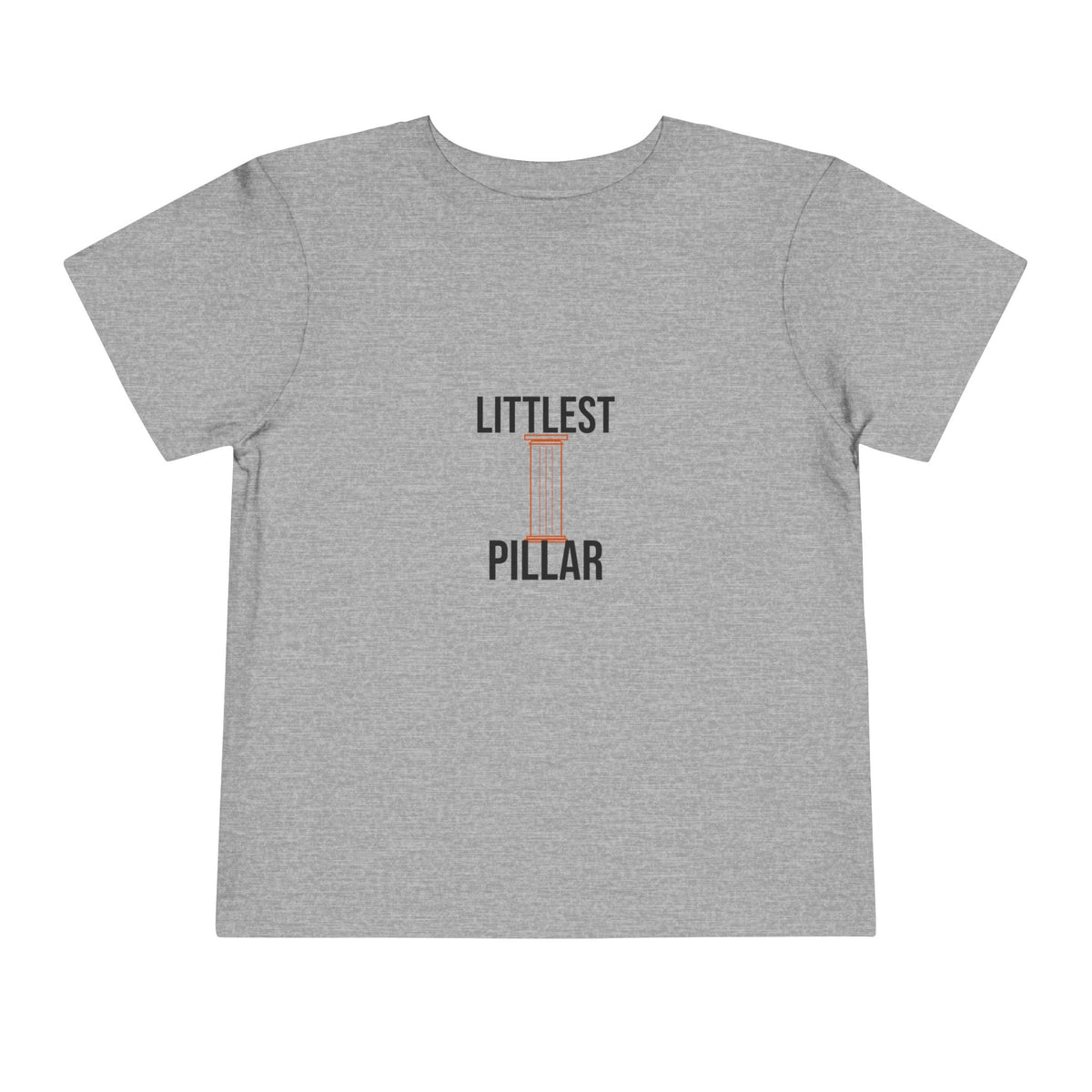 Littlest Pillar Toddler Tee — GTTFL Littles — motivational piece by Get To The Finish Line (view 3)