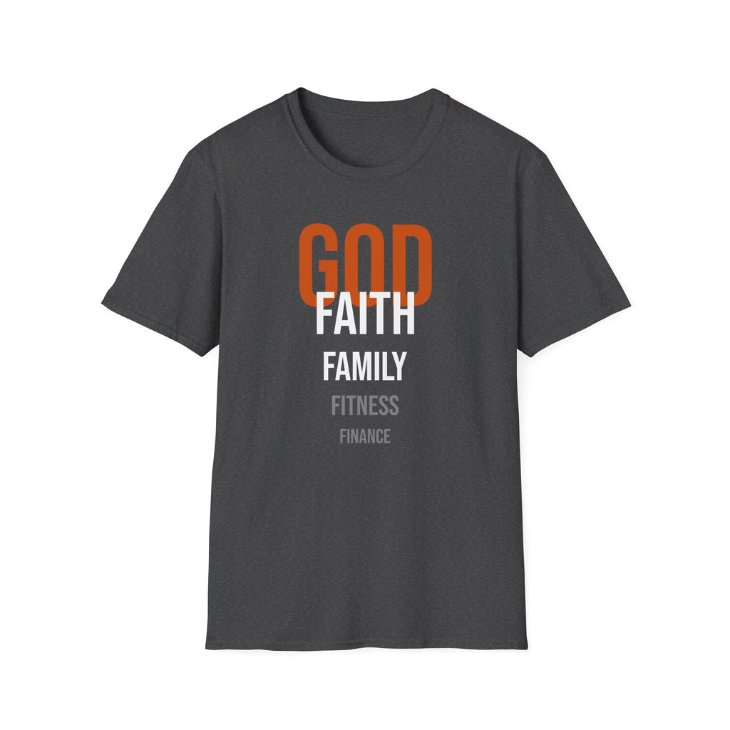 God First In That Order Tee — Four Pillars