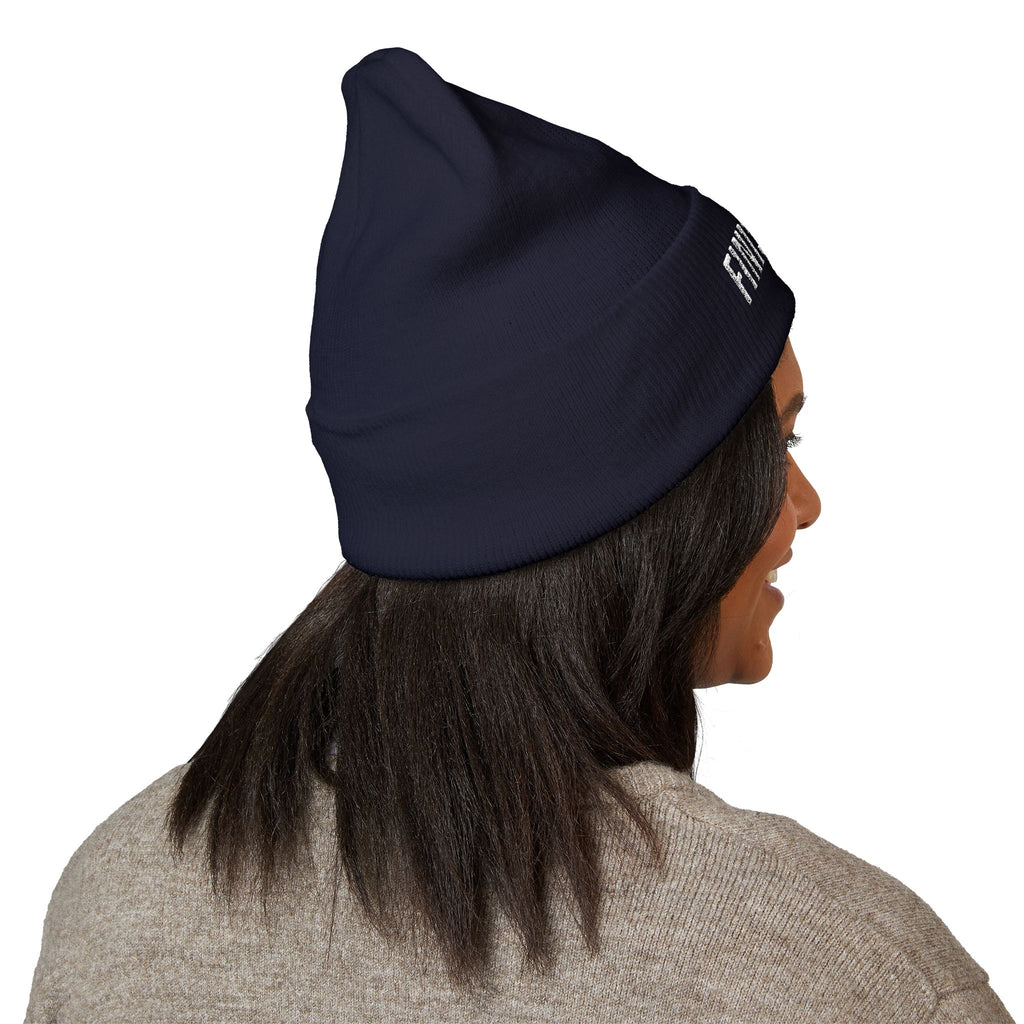 Get To The Finish Line Beanie — Embroidered Cuff — motivational perseverance embroidered beanie by Get To The Finish Line (view 10)