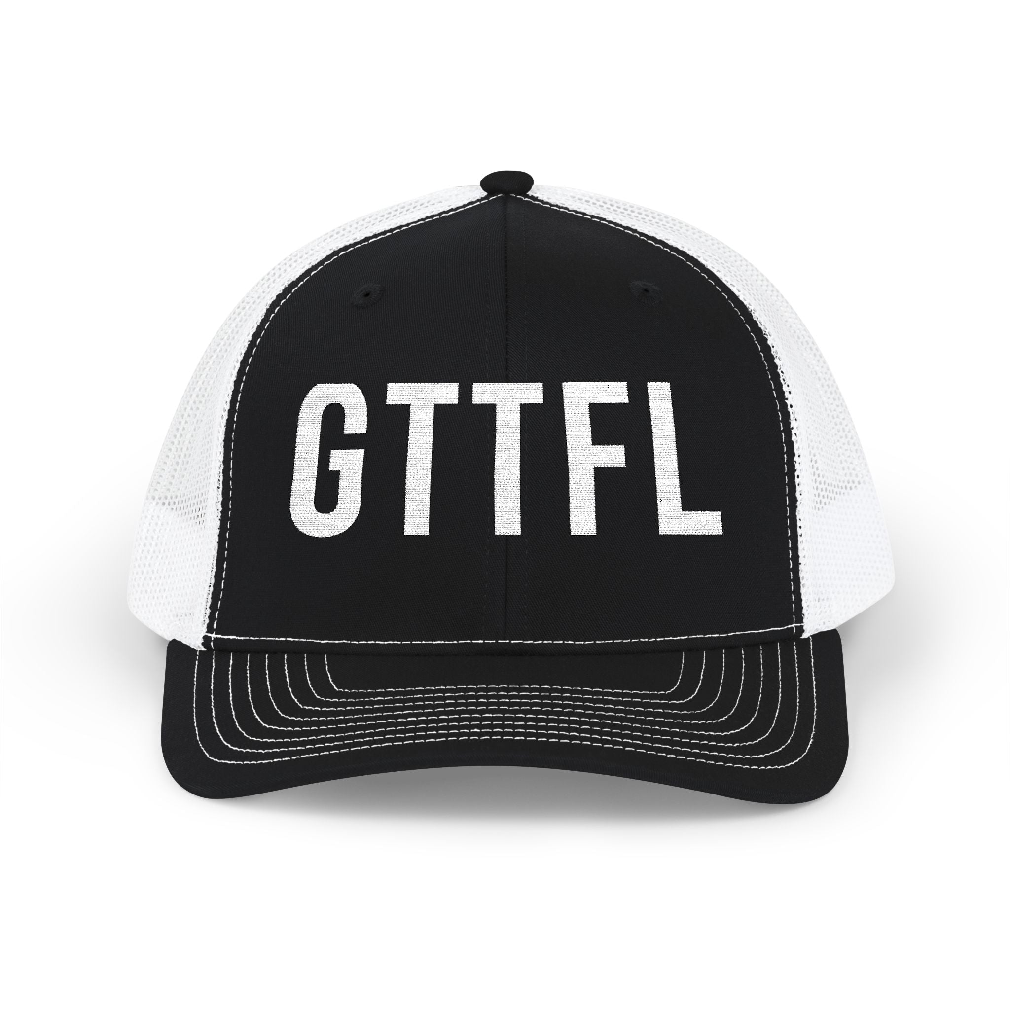 GTTFL Trucker Hat — Richardson 112 — motivational trucker hat by Get To The Finish Line