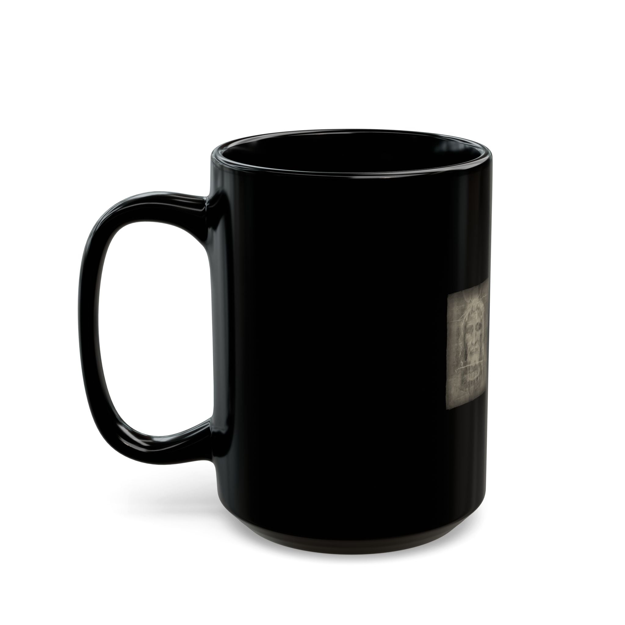 He Is Risen Mug — White/Orange — christian resurrection coffee mug by Get To The Finish Line (view 7)