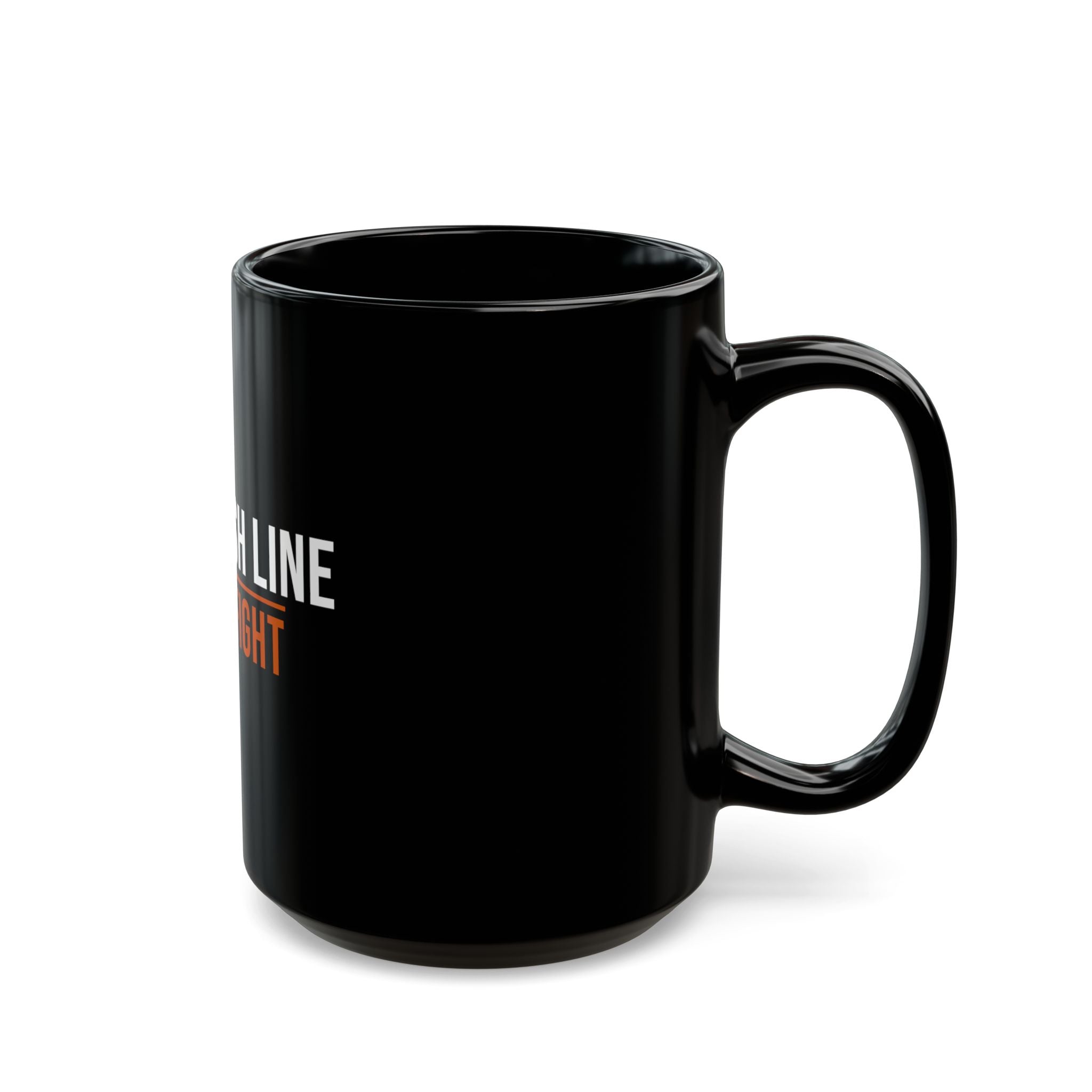 The Finish Line Is the Fight — Motivational Coffee Mug — motivational endurance coffee mug by Get To The Finish Line (view 6)