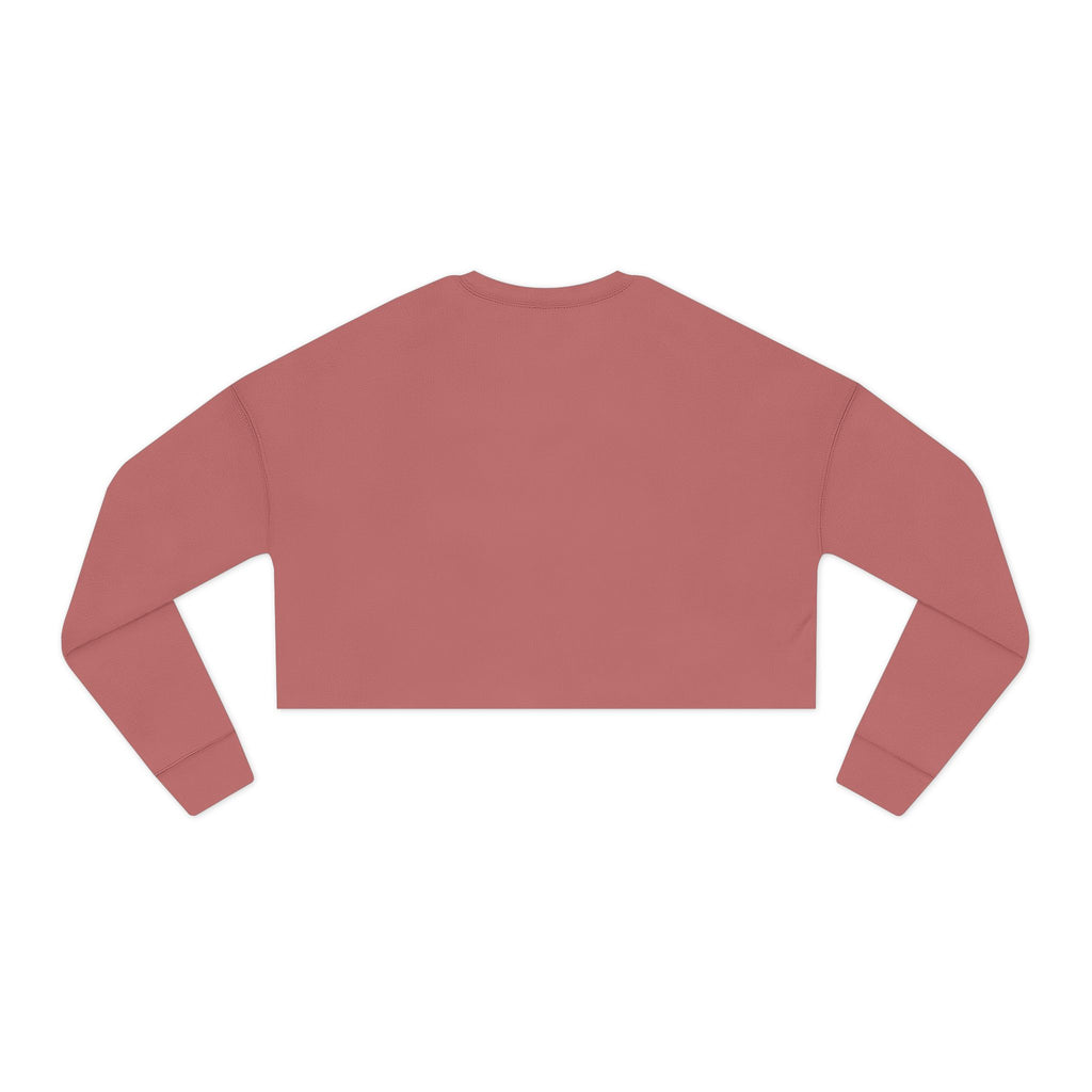 Get To The Finish Line Script Cropped Sweatshirt — motivational perseverance cropped sweatshirt by Get To The Finish Line (view 5)
