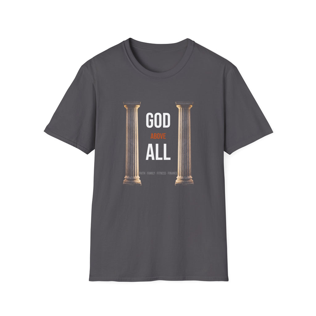God Above All Tee — Marble Pillars