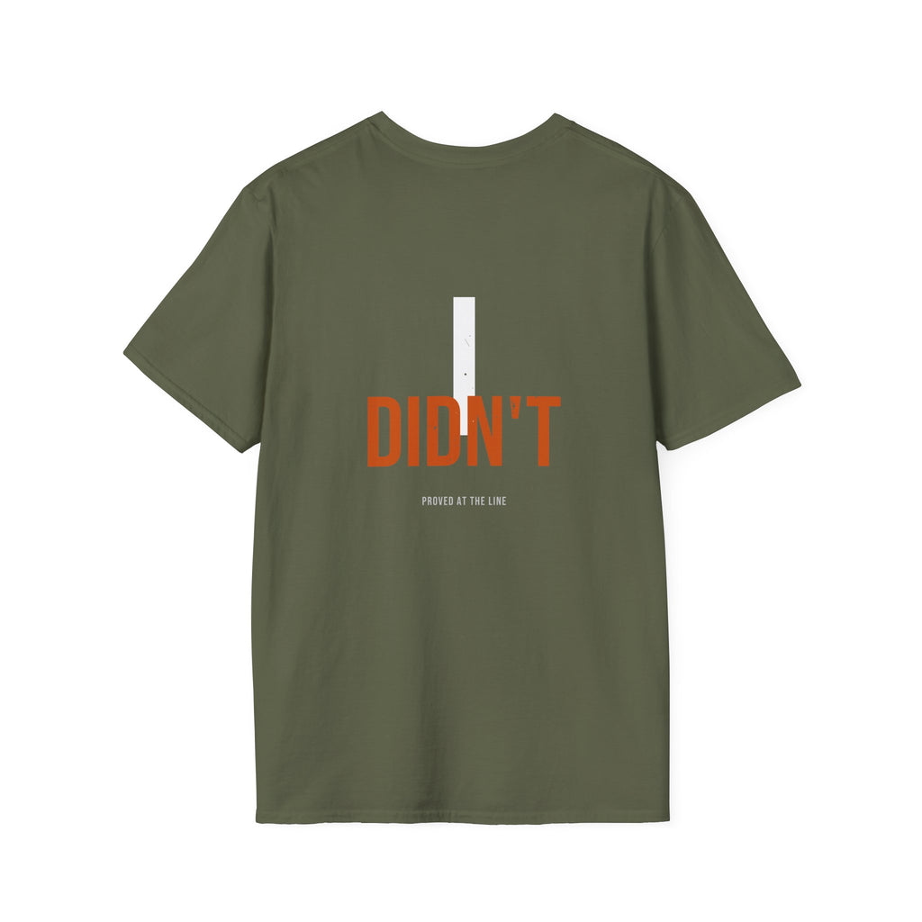 Prove You Didn't Quit Tee — Script Tension
