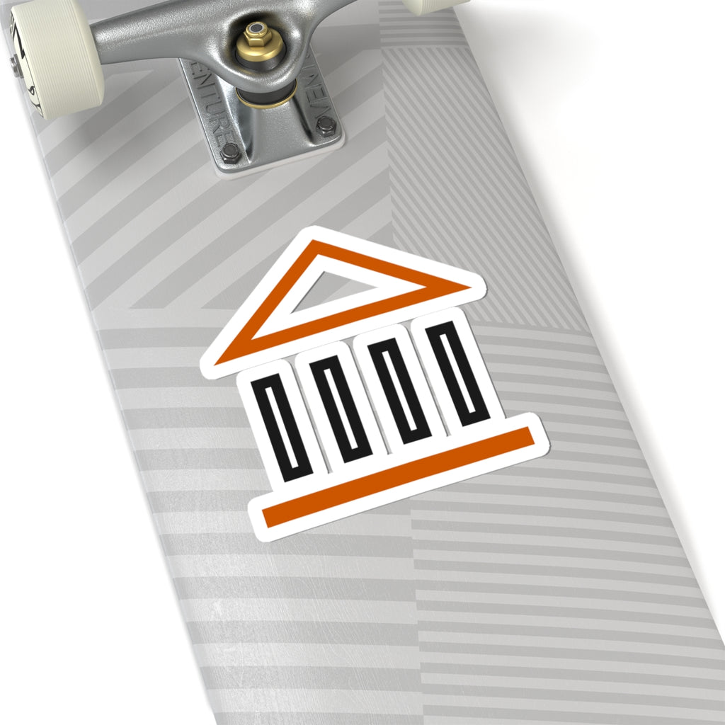 Four Pillars Temple Sticker