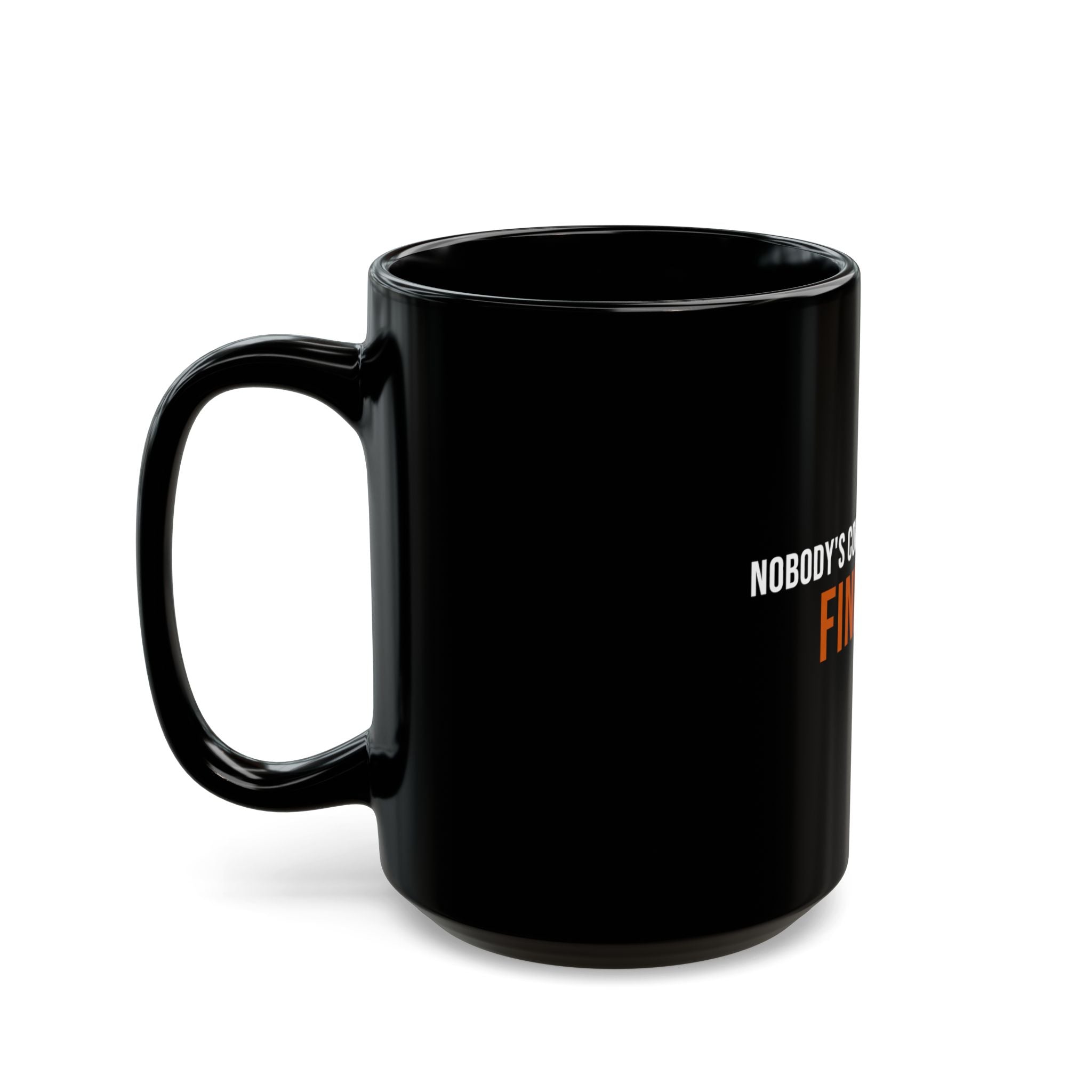 Nobody's Coming to Save You Finish It — Motivational Coffee Mug — distressed motivational coffee mug by Get To The Finish Line (view 7)