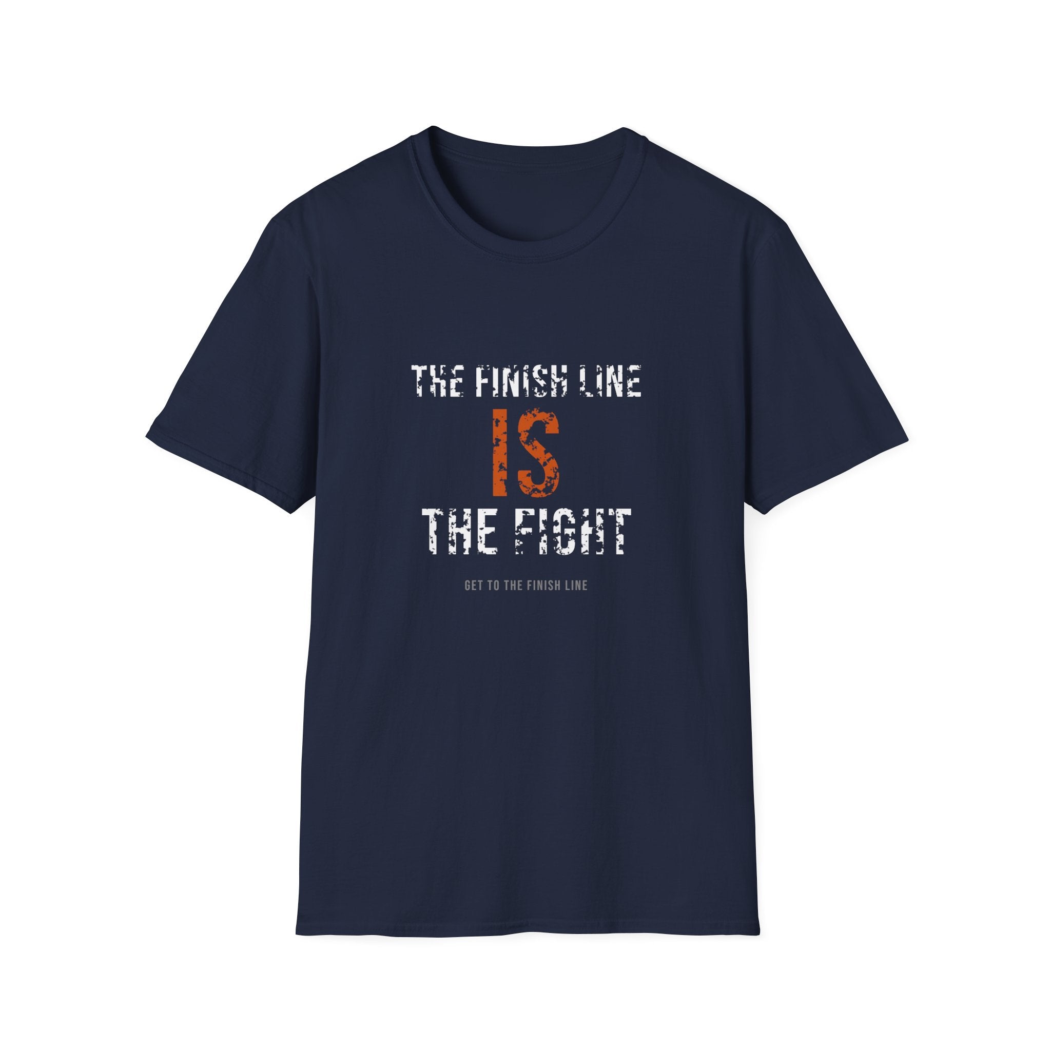 The Finish Line Is The Fight Tee — Distressed