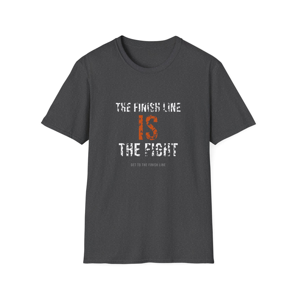 The Finish Line Is The Fight Tee — Distressed
