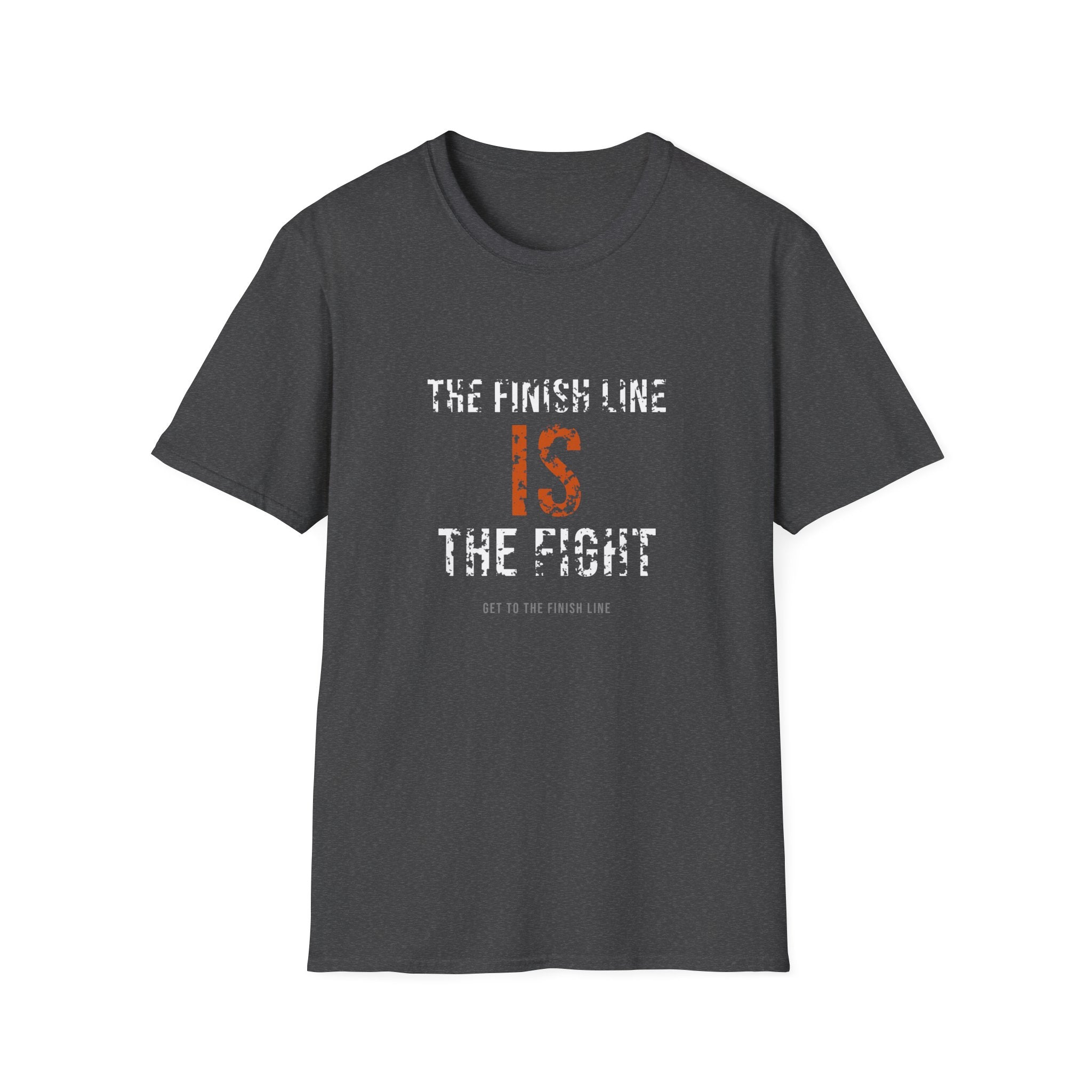 The Finish Line Is The Fight Tee — Distressed