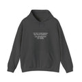 Answering To God Hoodie — White — bold christian statement graphic hoodie by Get To The Finish Line (view 3)