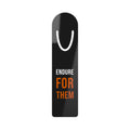 Endure For Them — Bookmark — motivational fatherhood metal bookmark by Get To The Finish Line