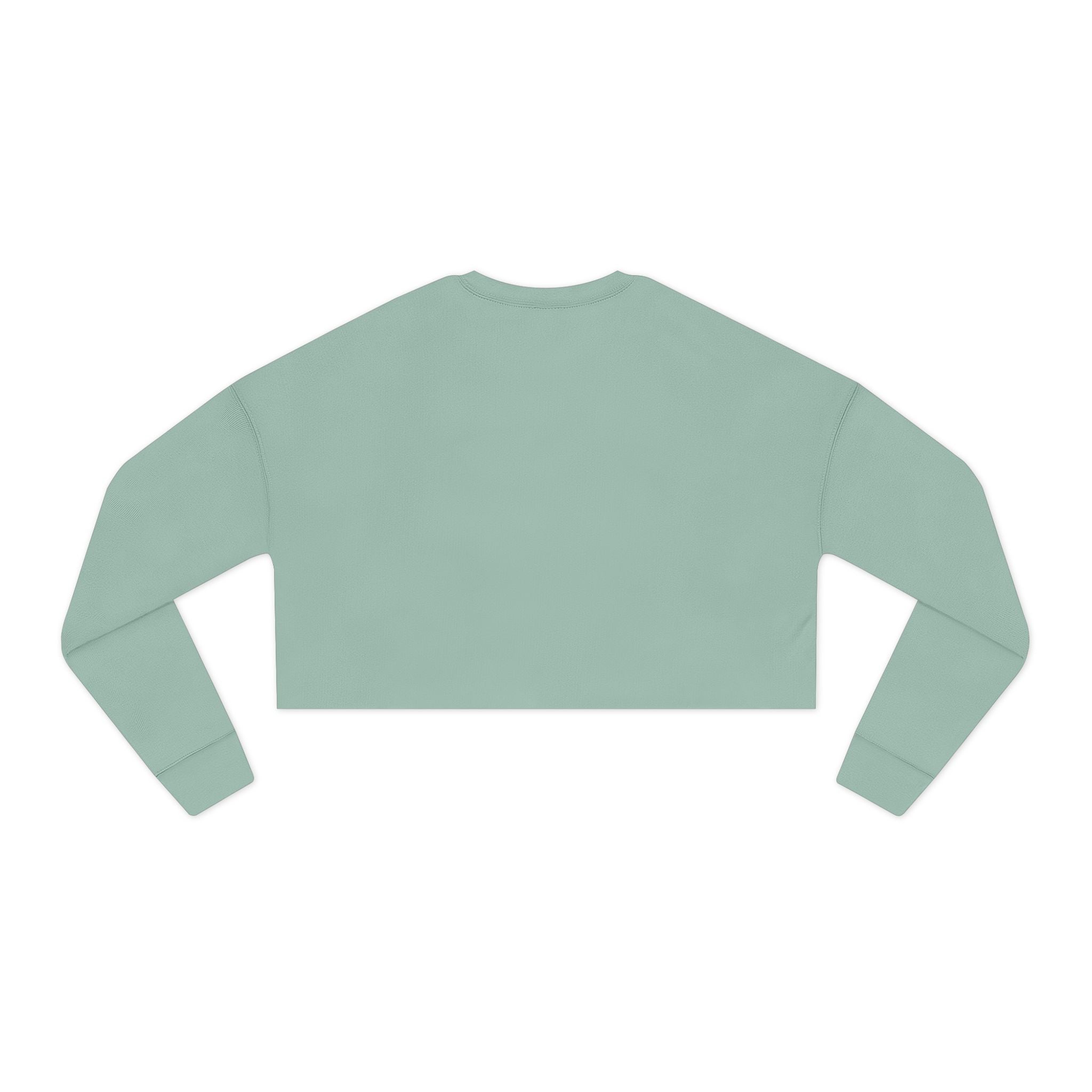 Get To The Finish Line Script Cropped Sweatshirt — motivational perseverance cropped sweatshirt by Get To The Finish Line (view 14)